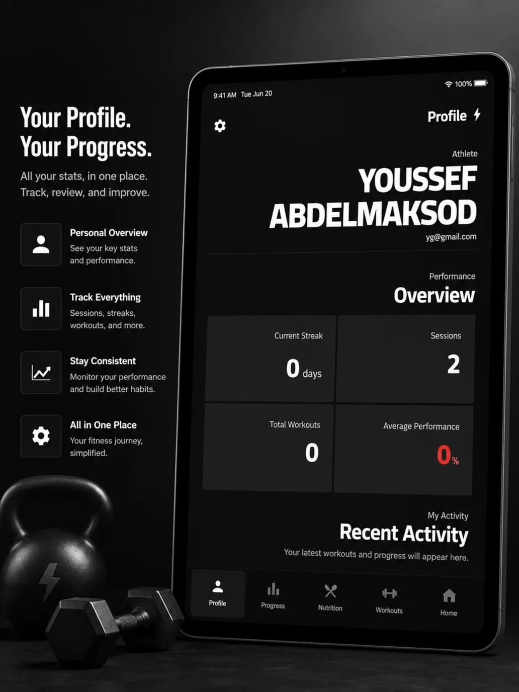 Profile: Your profile. Your progress.